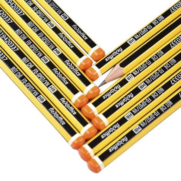 Bút chì gỗ Flexoffice FO-GP07/VN (HB) - Hình ảnh 3