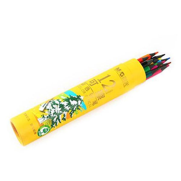 Bút chì màu xóa được M&G AWPQ0506 (12 màu) - Hình ảnh 2