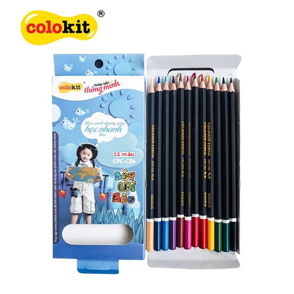 Bút chì màu Colokit CPC-C06 (12 màu) - Hình ảnh 2