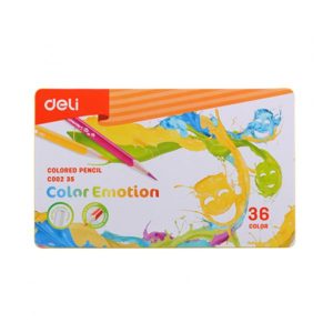 Bút chì màu Deli C002 35 hộp thiếc (36 màu)