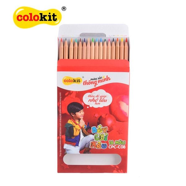Bút chì màu Colokit CPC-C08 (16 màu) - Hình ảnh 3