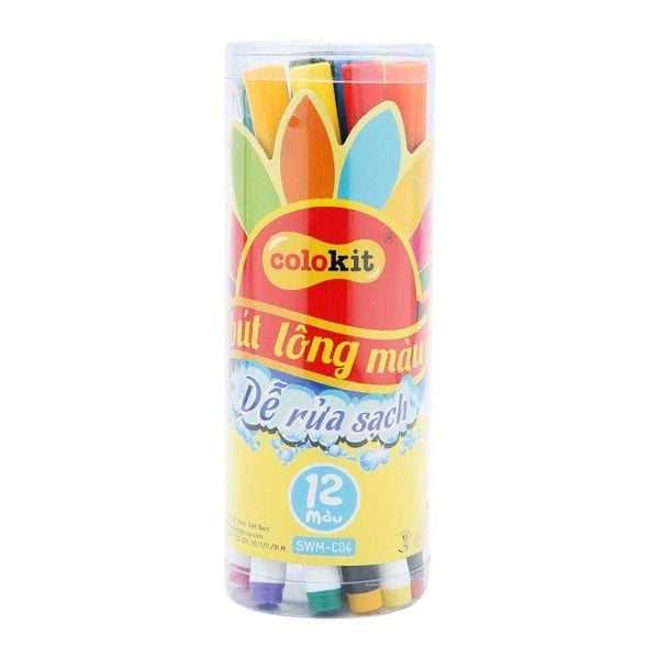 Bút lông màu Colokit SWM-C04 (12 màu)