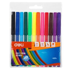 Bút lông màu Deli 37169 (12 màu)