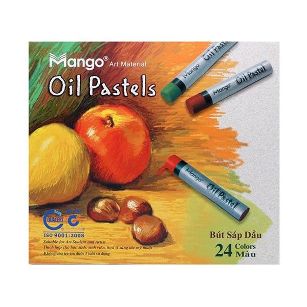 Bút sáp dầu Mango tròn (24 màu)