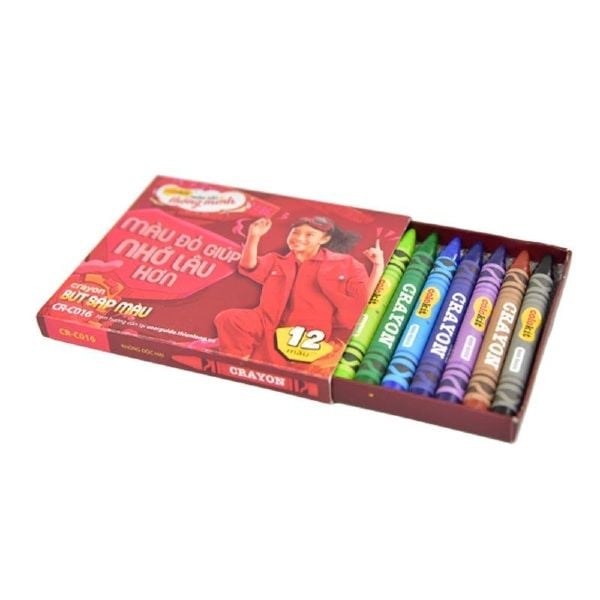 Bút sáp màu Colokit CRAYON CR-C016 (12 màu) - Hình ảnh 2