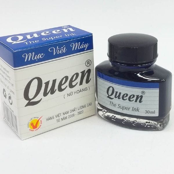 Mực viết máy Queen (Màu xanh) - Hình ảnh 2