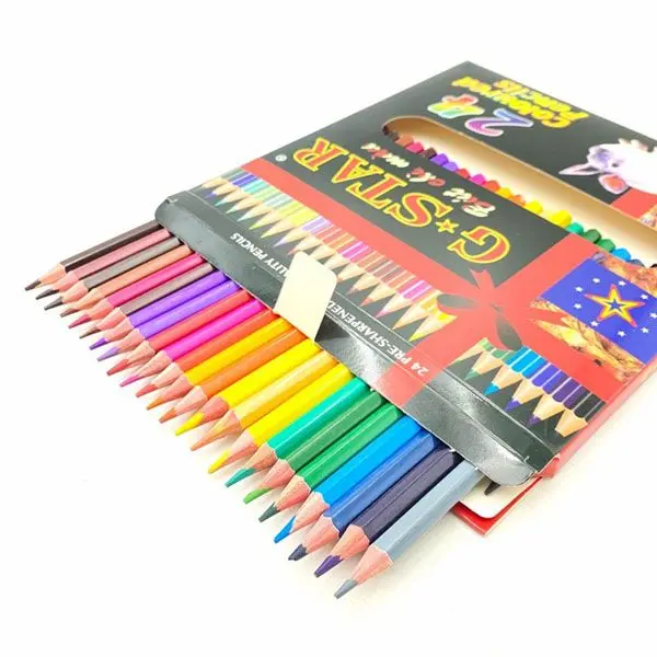 Bút chì màu Gstar (24 màu) - Hình ảnh 2