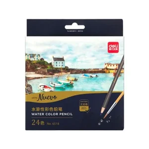 Bút chì màu nước Deli 6518 (24 màu)
