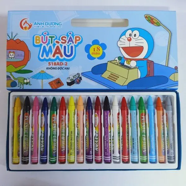 Bút sáp màu Ánh Dương S18AD-2 (18 màu)