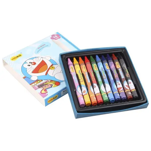 Bút sáp màu Colokit CR-C04/DO (10 màu) - Hình ảnh 2