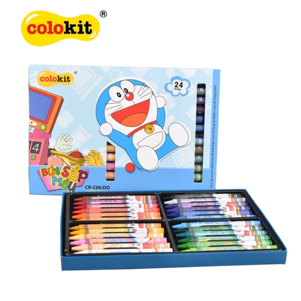 Bút sáp màu colokit CR-C06/DO (24 màu) - Hình ảnh 2