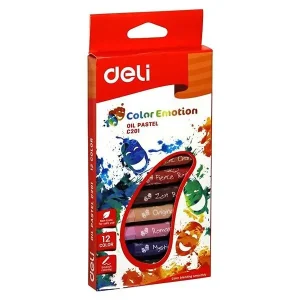 Bút sáp màu Deli C20100 (12 màu)