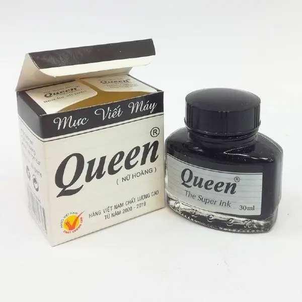 Mực viết máy Queen (Màu đen) - Hình ảnh 2