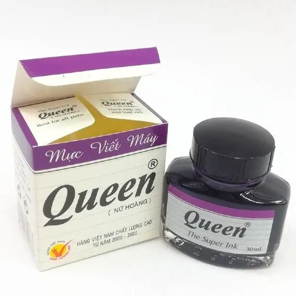Mực viết máy Queen (Màu tím) - Hình ảnh 2