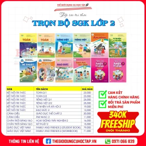 BỘ SGK LỚP 2 MỚI (CẢI CÁCH)