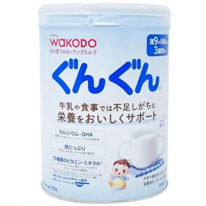 Sữa Wakodo GUNGUN cho bé từ 9 tháng đến 3 tuổi 830gr